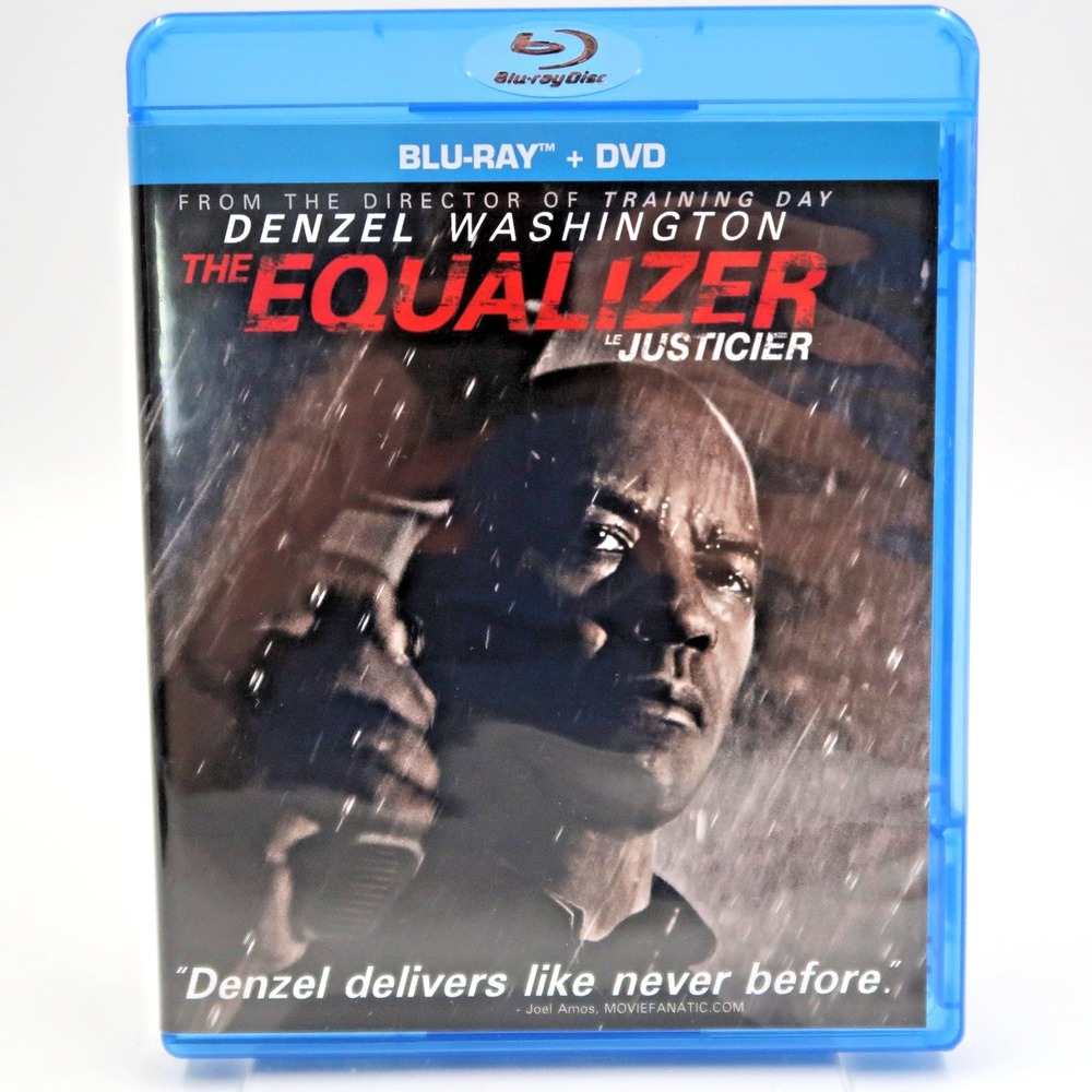 The Equalizer Blu-ray 2014 Denzel Washington Sony Pictures Movie R Rated